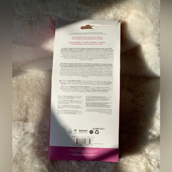 NIB Daily Concepts Organic Daily Back Scrubber. 2 Available! - Picture 9 of 13